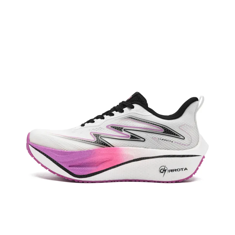CHRROTA Low Top Running Shoes Unisex Purple Rhythm Flying Shadow-1