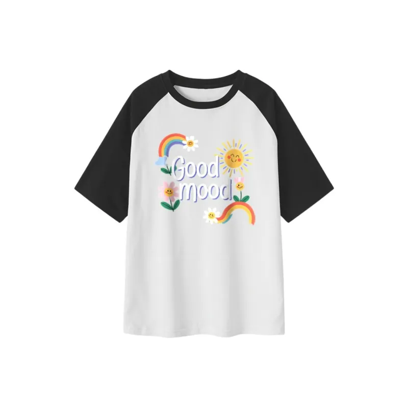 FAIRWHALE Raglan Sleeve T Shirt Women's-4