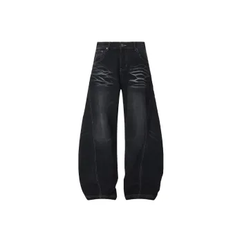 KLAMMKICKS Jeans Unisex Black