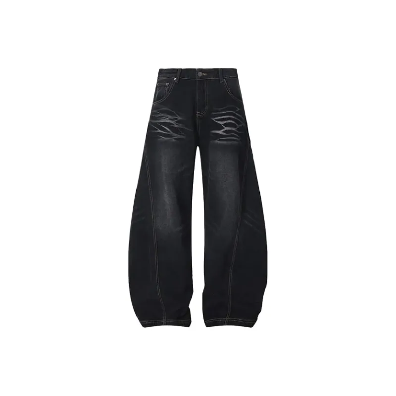 KLAMMKICKS Jeans Unisex Black-0