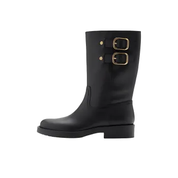 MANGO Ankle Boots Women's Black