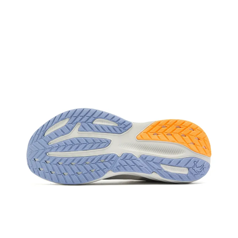 QIAODAN Cushioning, Slip Resistant, And Abrasion Resistant Low Top Casual Running Shoes Men's Gray Blue-4