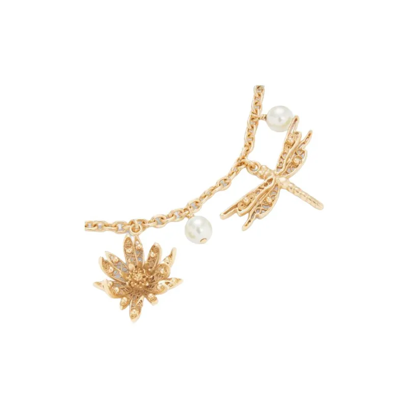 DIOR Gold Plated Bracelets Unisex Gold-1