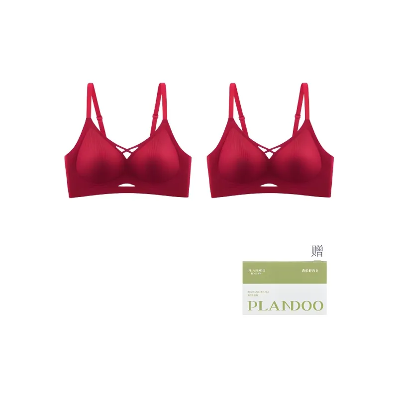 PLANDOO Bra Women's 2 Pack Shopping Bag-0