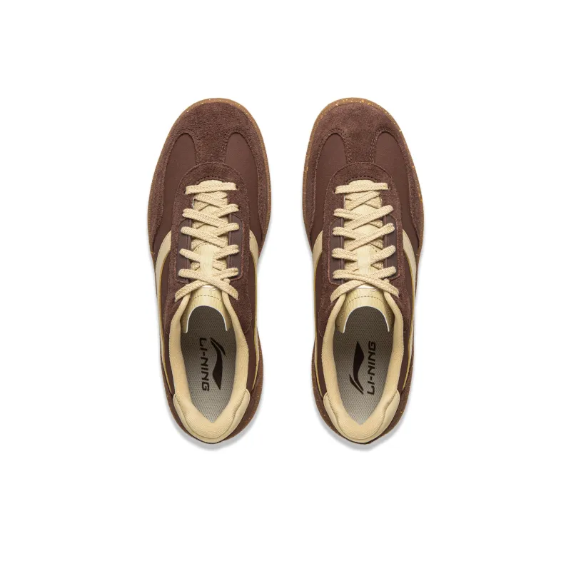 LiNing Yunchuan 2 Slip Resistant, Abrasion Resistant, Lightweight Low Top Skateboard Shoes Men's Hazelnut Brown-3