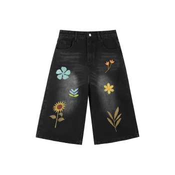 LEMANISM Denim Shorts Women's