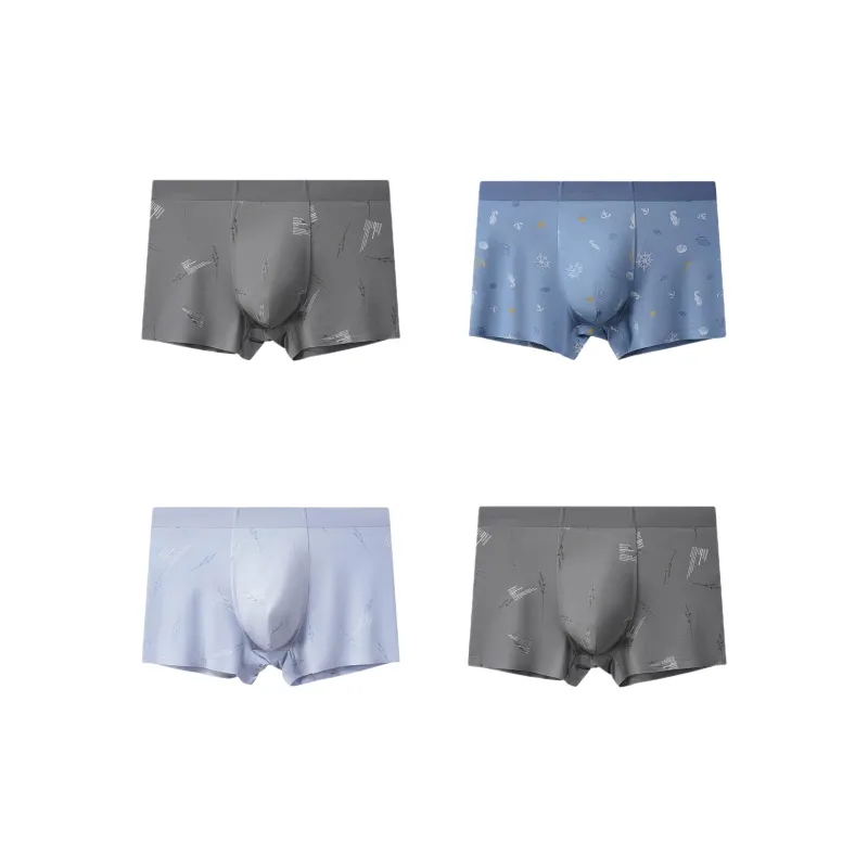 LUYOUYE Underpants Men's 4 Pack-15