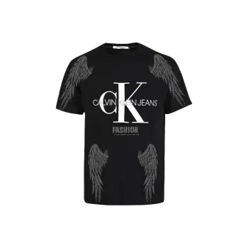 CALVIN KLEIN Calvin Klein Love Attraction Collection Calvin Klein Minimalist Style Collection T Shirt Unisex