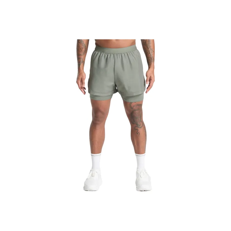 GYMSHARK Running 2 In 1 Shorts Sports Shorts Men's-5