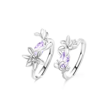 VIVIWELL S925 Silver Rings Women's