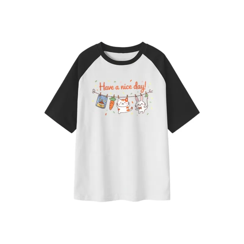 FAIRWHALE T Shirts Women's-4