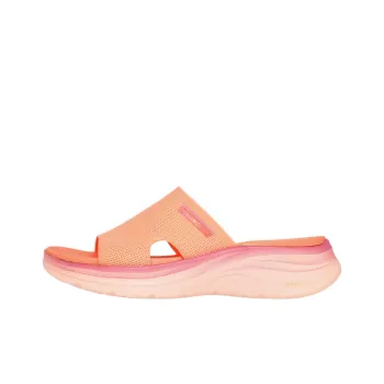 Skechers Vapor Foam Coastal Sunset Slide Slippers Women's Pink