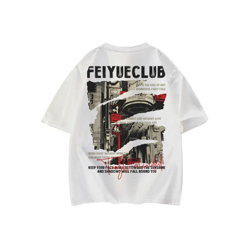Feiyue T Shirts Unisex-10