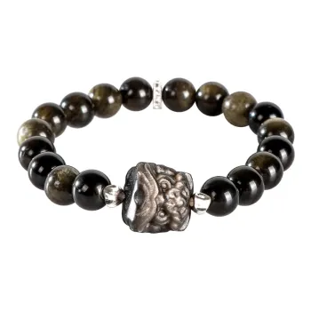 YUYIHUAN Obsidian Bracelets Unisex