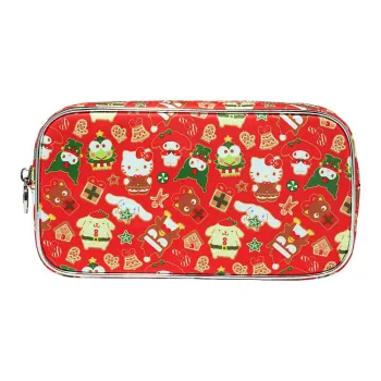 Sanrio Hello Kitty And Friends X Stoney Clover Lane Collaboration Nylon Travel Storage Bag Small Size Women's Red