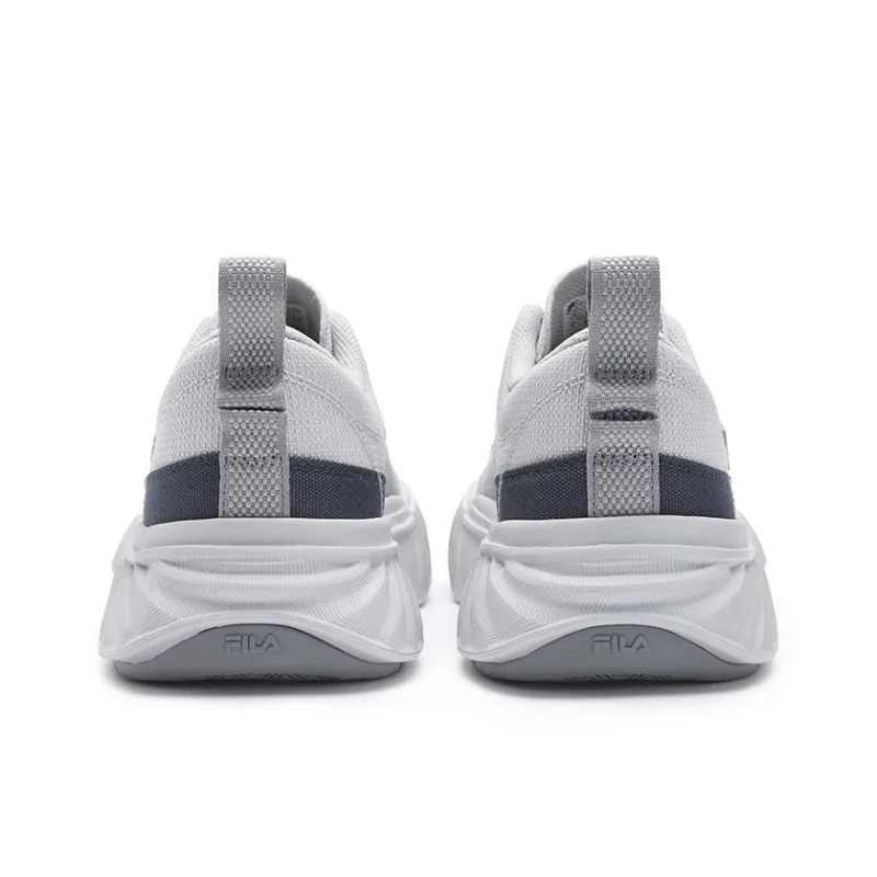 FILA Fosso Chuanxing Shoes Abrasion Resistant Low Top Canvas Shoes Men's Gray-3