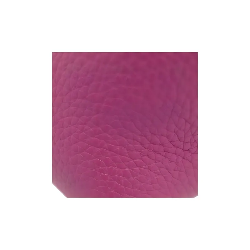 HERMES Picotin Lock Clemence Bullock Leather Handbag Women's 9I Magnolia Woodlily Pink-2