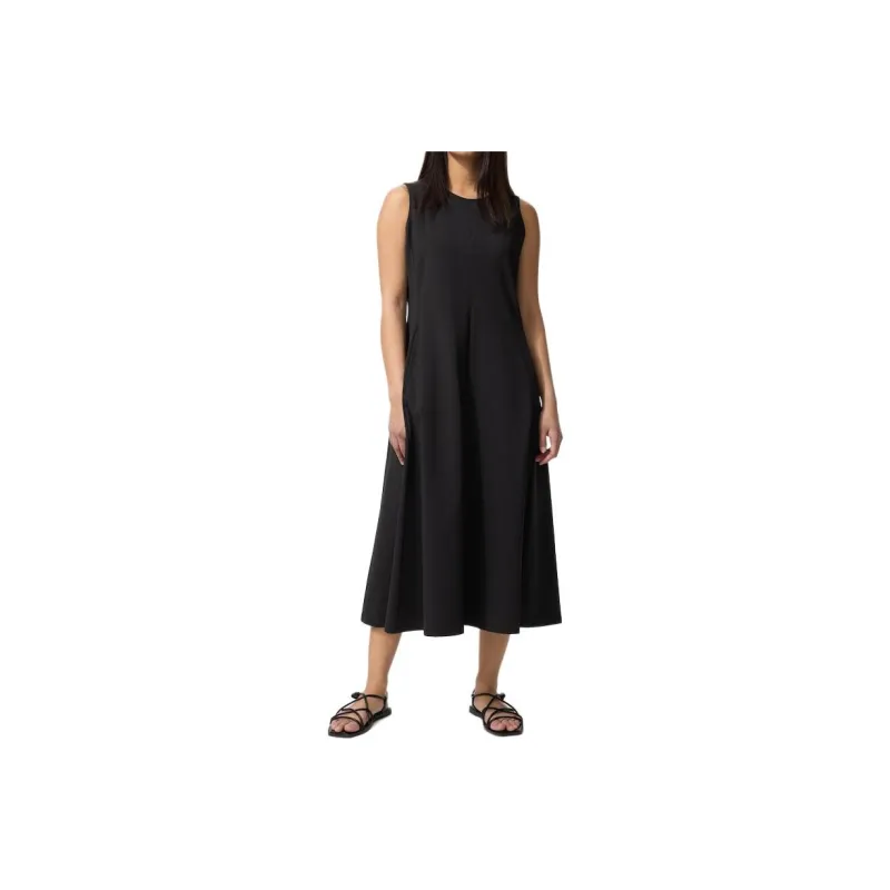 UNIQLO Sleeveless Dress Women's Black-0