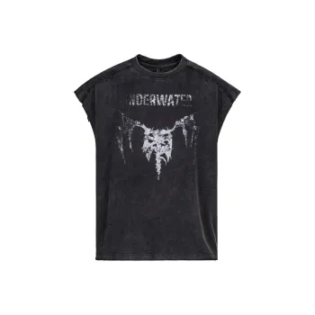 UNDERWATER Tank Tops Unisex Dusty Black