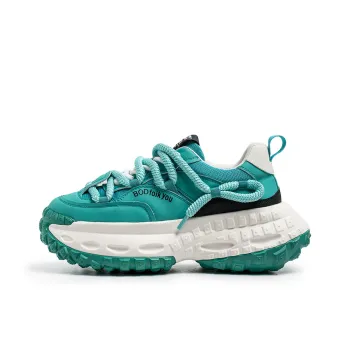 BINGO DUCK Slip Resistant Low Top Chunky Sneakers Men's