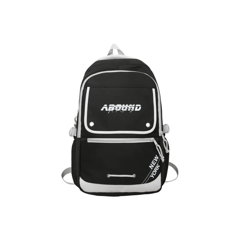 Yalu Nylon Backpack Regular Unisex Multicolor-4