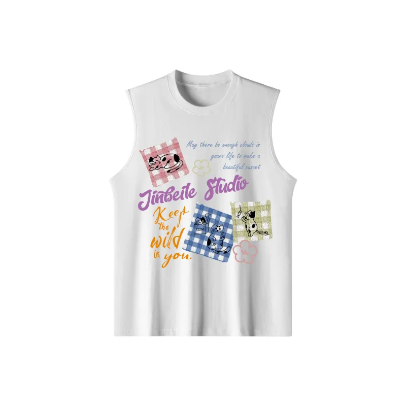 JINBEILE Tank Tops Unisex-4