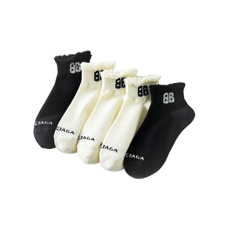 Gentle Welcome Ankle Socks Women's 5 Pack-6