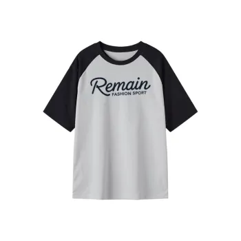 FAIRWHALE Drop Shoulder Sleeve T Shirt Women's