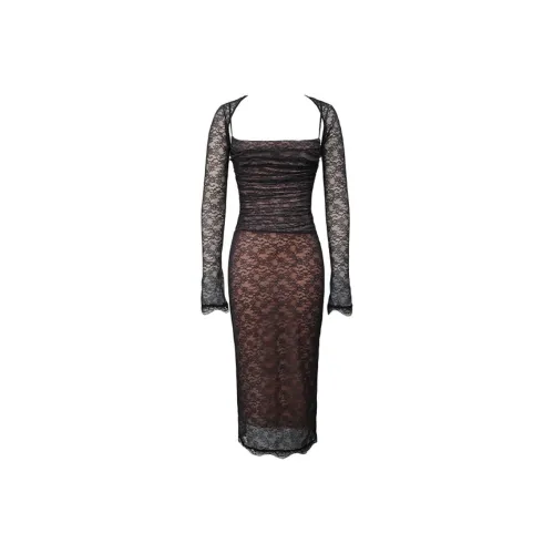 HOUSE OF CB SS25 Gaia Long Sleeved Dress Women's