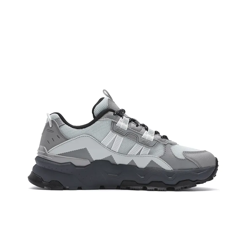 FILA Trek 1S Breathable Low Top Running Shoes Women's Smoke Green-1