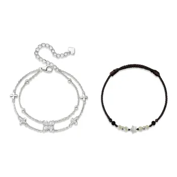RINGLOVE Fabric Rope Bracelets Women's