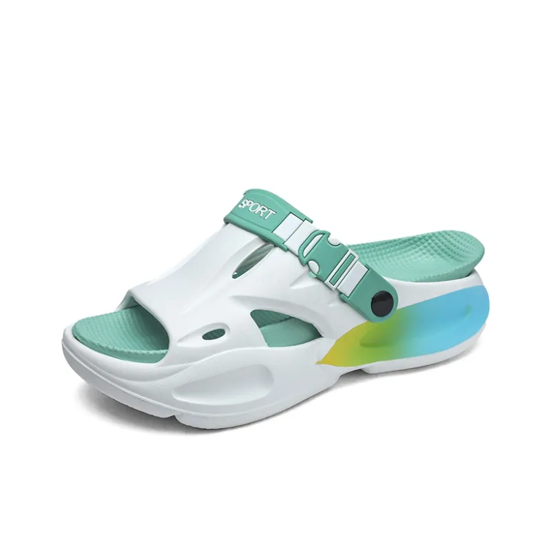 LONGDUIZHANG EVA Slip Resistant Odor Resistant Abrasion Resistant Cushioning Slide Slippers Unisex-1