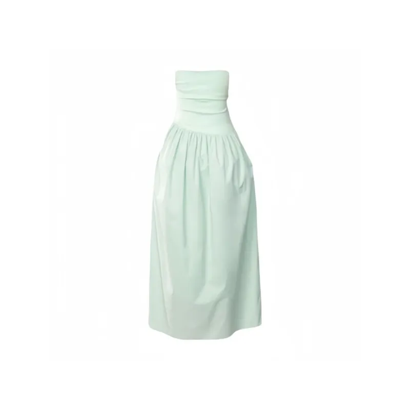 YGPRW Sleeveless Dresses Women's Green-1