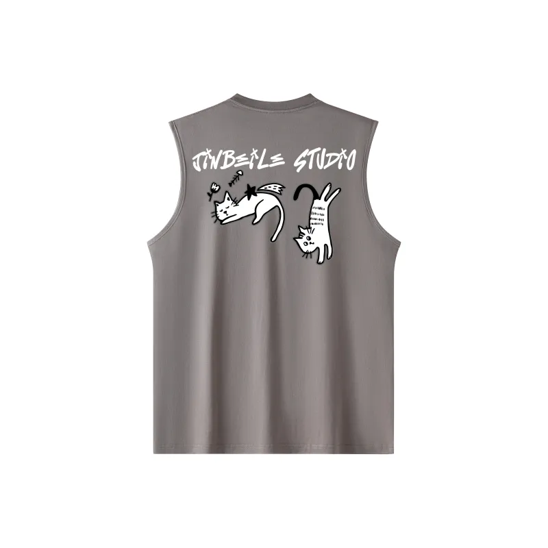 JINBEILE Tank Tops Unisex-8