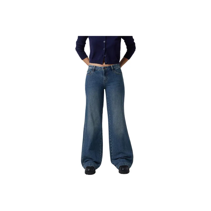 PACSUN Jeans Women's Dark Indigo-0