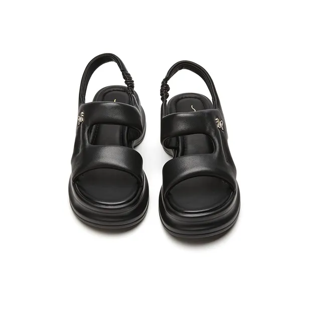 Millies Beach Sandals Women's Black, Beige-2