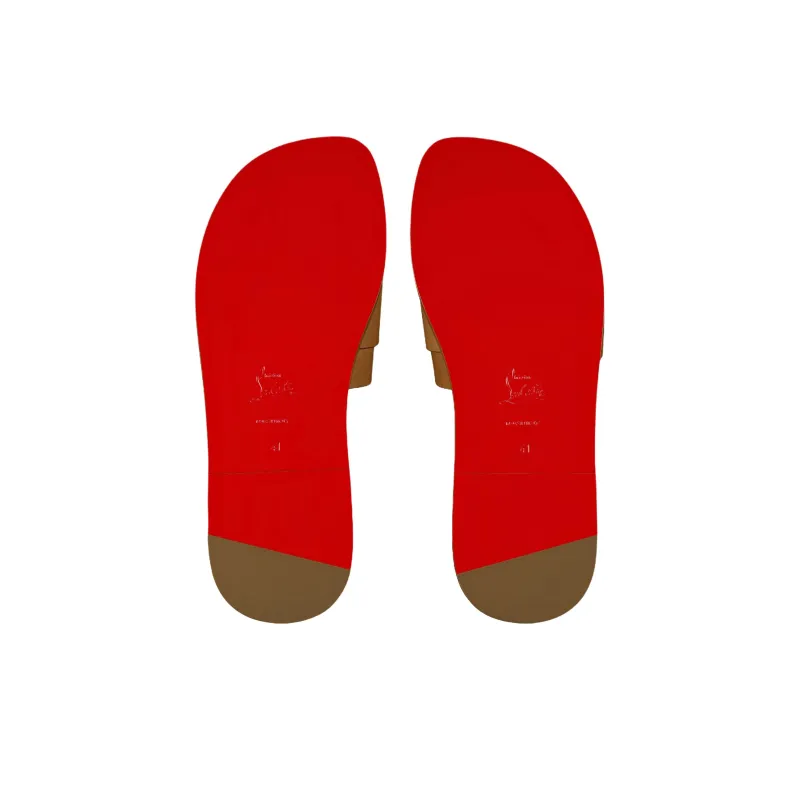 CL LUBOTING Slide Slippers Men's Brown-5
