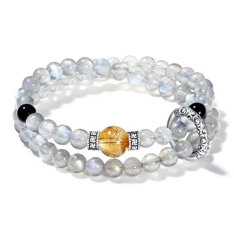 ZKY Obsidian Jade Bracelets Unisex-2