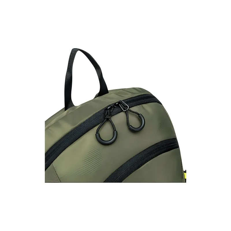 CHAOJIANTA China National Geography, Collaboration Polyester Backpack Unisex Morning Mist Green-4