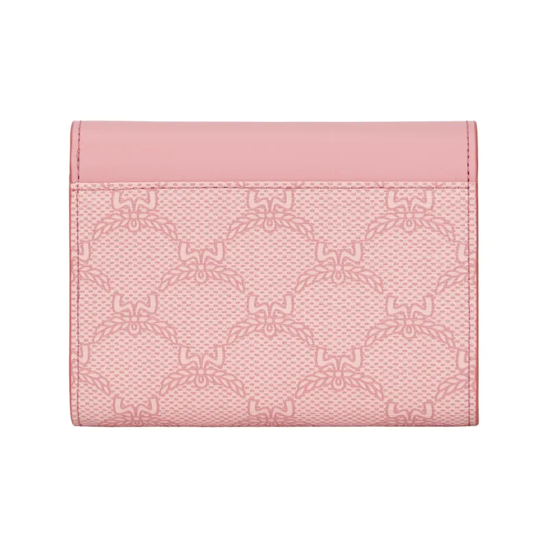 MCM Artificial Leather Wallet Small Size Women's Pink-2