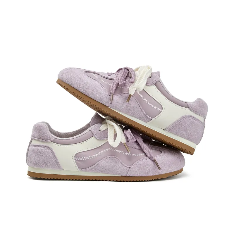 La Chapelle Slip Resistant, Abrasion Resistant, Rebound Resistant Low Top Casual Shoes Women's Purple-4