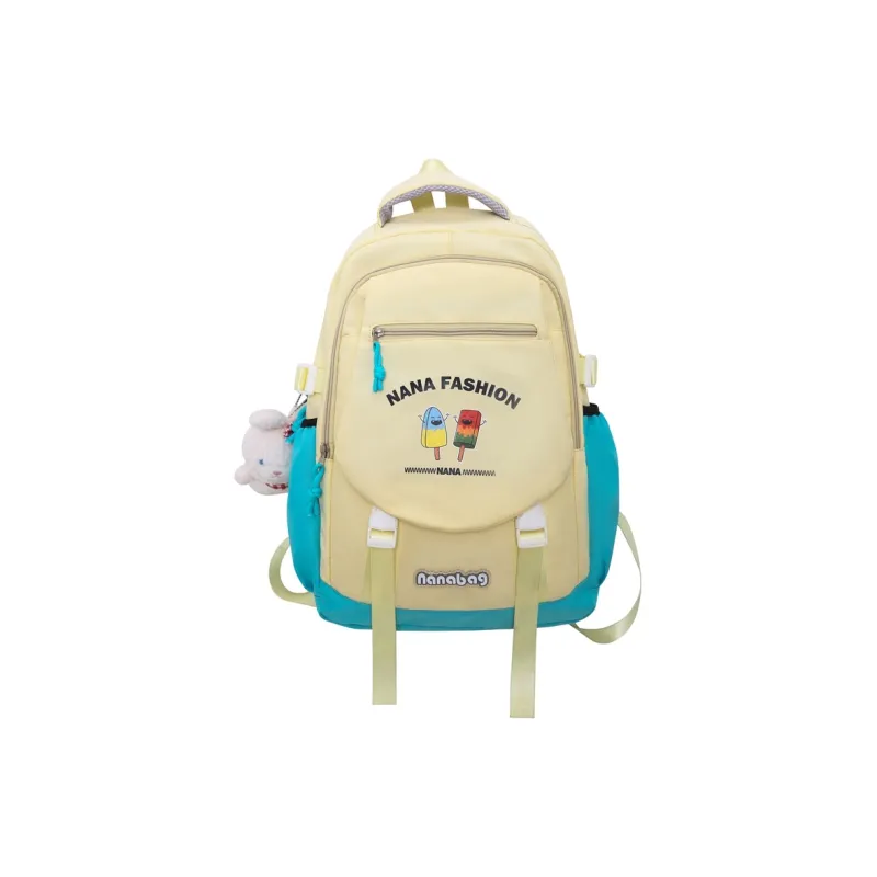 Yalu Nylon Backpack Unisex Multicolor-3