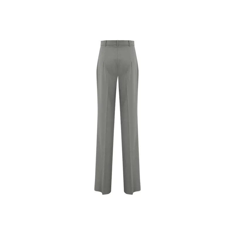 MaxMara Studio Casual Pants Women's Gray-1
