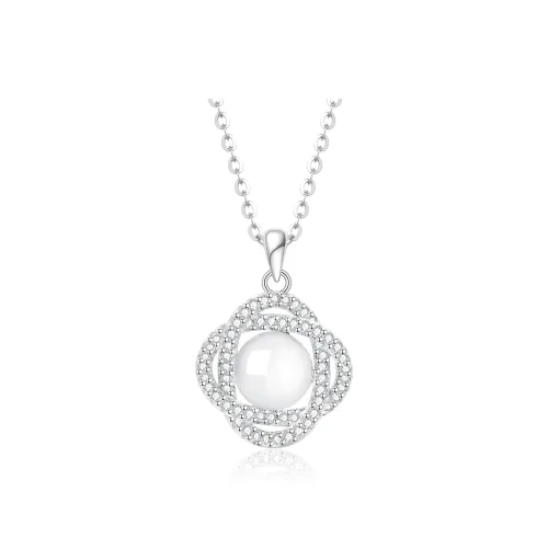 Lao Feng Xiang Natural Chalcedony Necklaces Women's