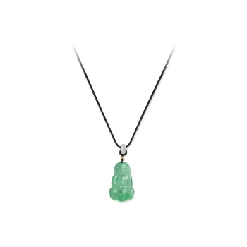JUICY GRAPE African Emerald Jade Necklaces Unisex