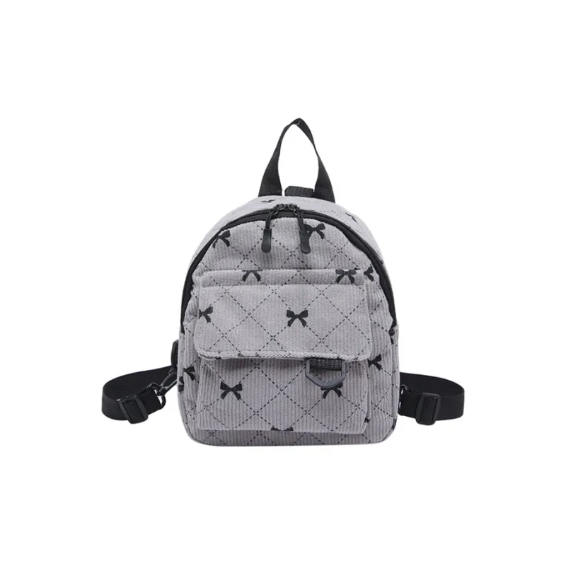 Yalu Nylon Backpack Regular Women's White/Pink/Brown/Gray/Blue-14