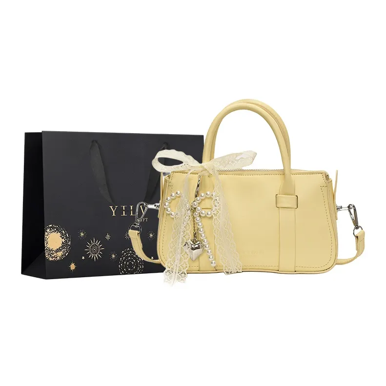 Yi Brigade PU One Shoulder Handbag Women's Multicolor-8