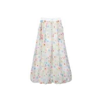 KKX Casual Long Skirts Women's Multicolor