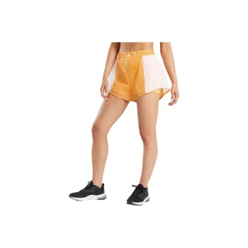 GYMSHARK Pulse Sports Shorts Women's Orange/White