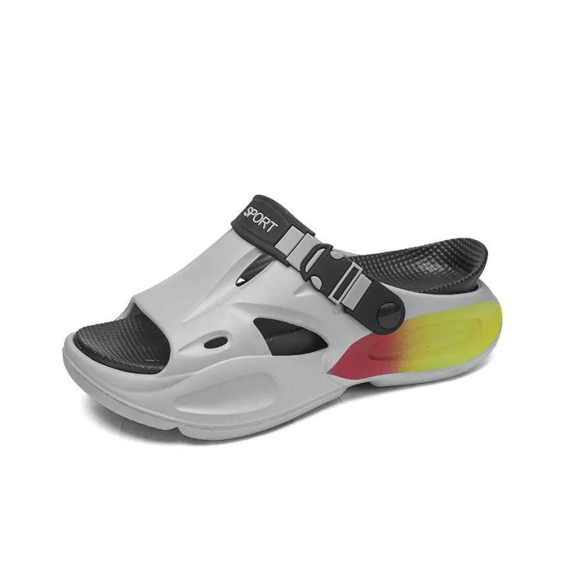 LONGDUIZHANG EVA Slip Resistant Odor Resistant Abrasion Resistant Cushioning Slide Slippers Unisex-13